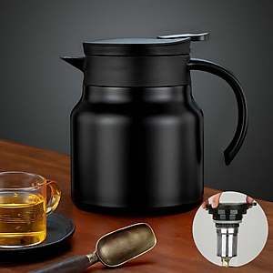 Bình pha trà, cà phê KG85S giữ nhiệt rất tốt có lõi lọc inox 316 cao cấp 1000ml - Hàng chính hãng