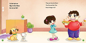 Sách Bộ Kỹ Năng Trong Sinh Hoạt I - Ăn Thế Nào Cho Đủ - How To Eat Healthy (Song Ngữ Việt - Anh)