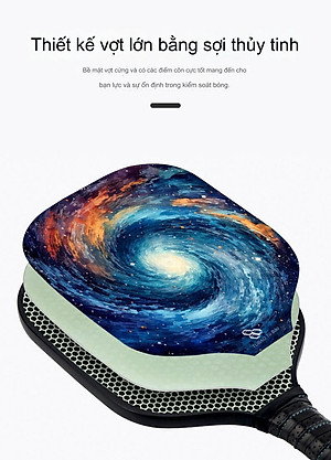 Bộ 2 Vợt Pickleball Sợi Carbon Cao Cấp Tubao Hàng Chính Hãng + Kèm Túi Chống Sốc Và 4 Bóng