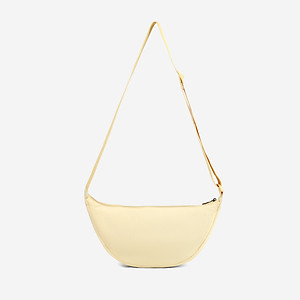 Túi phao đeo chéo nam nữ hình bán nguyệt NATOLI túi bánh bao chần bông vải canvas chống nước tốt-Soft Touch Crossbag T26