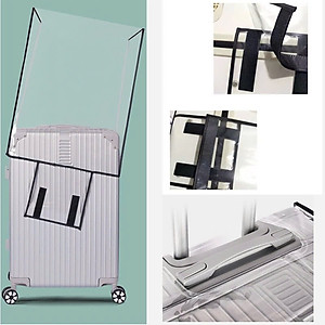 Size 20 Size 22 Túi Trùm Chống Xước Cho Vali Cao Cấp Áo bọc, bao bọc vali trong suốt chống trầy xước khi vận chuyển 