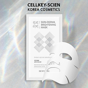 Mặt Nạ Ngọc Trai Dưỡng Trắng Da Cấp Ẩm Và Chống Lão Hóa Dewytree Skin Derma Brightening Mask 23g (1 Miếng)