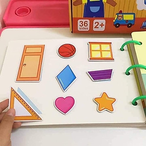Đồ Chơi Trẻ Em, Sách Bóc Dán 17 Chủ Đề, Học Liệu Bóc Dán Montessori, Asstar Đồ Chơi Giáo Dục Cho Bé