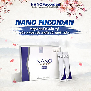 Thực Phẩm Chức Năng Nano Fucoidan Phòng Và Hỗ Trợ Điều Trị Ung Thư Kanehide Bio Nhật Bản(60 Gói)