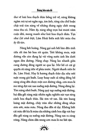 Sách Hoàng Hôn Màu Đỏ