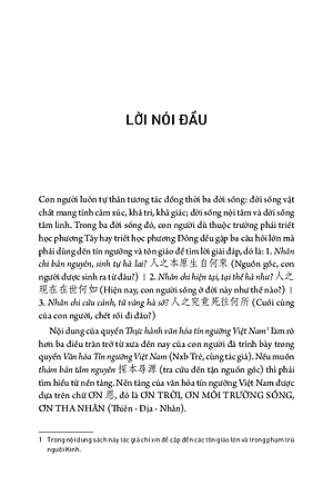 Tủ Sách Triết Học Phương Đông - Thực Hành Văn Hóa Tín Ngưỡng Việt Nam