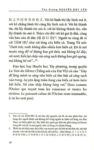 Sách Tinh Hoa Đạo Học Đông Phương (Thu Giang Nguyễn Duy Cần ) (Tái Bản)