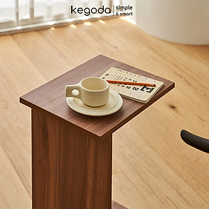 Bàn Gỗ Trang Trí Hình Chữ C Đơn Giản, Đa Năng Thương Hiệu KEGODA KGD20