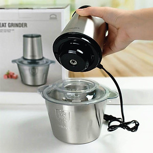 Máy Xay Thịt Cối Inox Lock&Lock EJM172 (2 lít) Hàng Chính Hãng