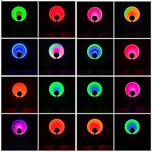 Đèn Tikok 16 Màu Chụp Hình Sống Ảo , Quay Video Có Điều Khiển Chuyển Đổi Màu Hiệu Ứng Mặt Trời Cầu Vòng Siêu Hót - Hàng Chính Hãng 