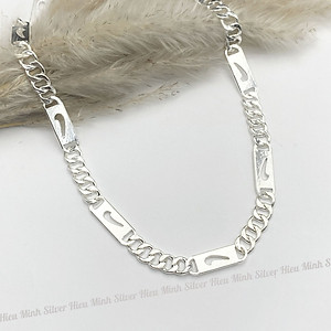 Dây Chuyền Nam Bạc Ta 925 Bạc Hiểu Minh DBN017