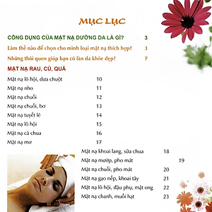 Sách Mặt Nạ Dưỡng Da Dành Cho Phái Đẹp