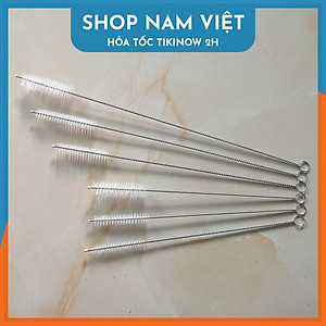 Combo 5 Cọ Rửa Ống Hút, Chổi Rửa Ống Nghiệm Đủ Kích Thước