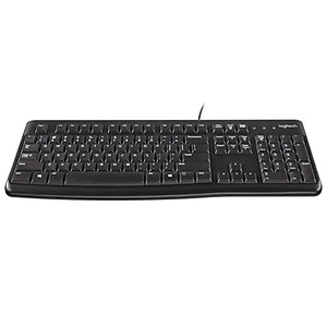 Combo chuột phím có dây Logitech MK120 - Hàng chính hãng 