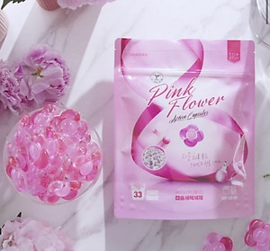 Viên giặt xả Top Step hương Nước hoa tinh tế gói 33 viên (462g)