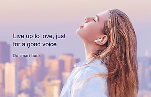 Tai Nghe Bluetooth v5.0 Thông Minh Xiaodu l Chống Thấm Nước IPX4 l Thiết Kế Sang Trọng Tinh Tế l Sạc Type C l Thời Gian Sử Dụng 16h l Hàng Chính Hãng