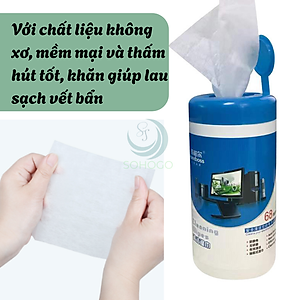 Hộp Khăn Lau Màn Hình 68 Miếng Tiện Lợi- Khăn Ướt Chuyên Dụng Lau Màn Hình – 68 Miếng- Hộp Khăn Lau Điện Tử Đa Năng 68 Miếng- Hộp Khăn Lau Màn Hình Không Xơ – 68 Miếng- Hộp Khăn Ướt Vệ Sinh Thiết Bị Công Nghệ – 68 Miếng,… Hàng nhập khẩu