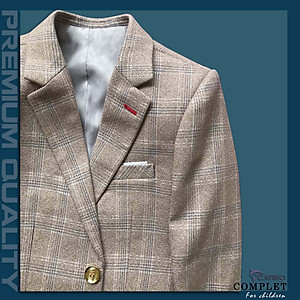 ÁO VEST BÉ TRAI CATRIO PCT18921/15 là áo đờ mi trẻ em từ 2 tuổi (12kg) đến 10 tuổi (34kg) thuộc BST quần áo complet & veston trẻ em CATRIO mùa cưới hỏi, lễ tết, sinh nhật