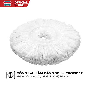 Bộ lau nhà xoay 360 độ SUNHOUSE KS-CL350PO