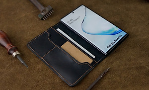 Bao Da cho Samsung Note 10 Plus Handmade