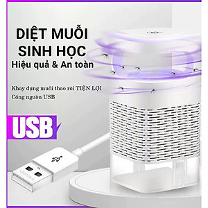 Đèn Bắt Muỗji Thông Minh 2in1 Loại Tốt – Quạt Động Cơ Từ Tính Siêu Êm, Diệt Muỗji Hiệu Quả , đèn trang trí
