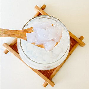 Thạch dừa hương vải Goce - Túi 1kg