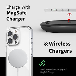 Ốp lưng trong suốt Raptic Clearvue dành cho iPhone 13 / iPhone 13 Pro / iPhone 13 Pro Max - Hàng chính hãng