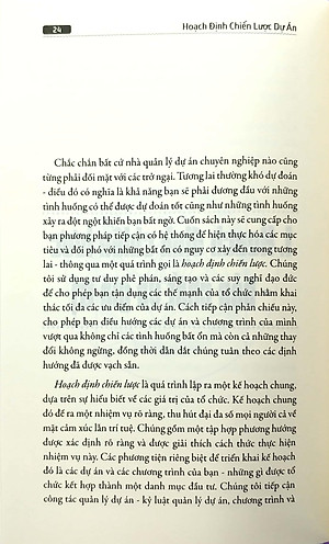 Sách Hoạch Định Chiến Lược Dự Án