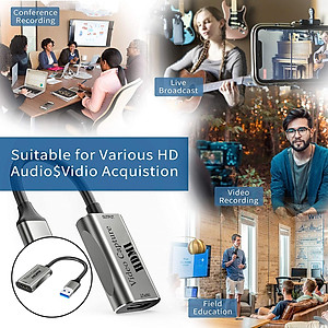 1080P 4K HDMI to USB 3.0 Video Capture Card Video Live Streaming
