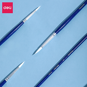 Cọ Vẽ Màu Nước Cọ Đầu Tròn Cọ Đầu Dẹt Cao Cấp Finenolo Deli - Cọ Chuyên Dụng Cho Vẽ Màu Chuyện Nghiệp Hoạ Cụ - EC281 EC282 EC283