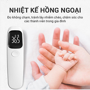 Nhiệt kế điện tử hồng ngoại đo trán Sinocare F1D1 - Thương hiệu Đức