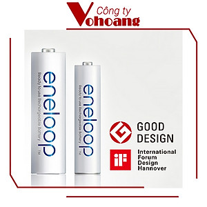 Bộ 2 Pin AA Panasonic Eneloop 2000mAh - Hàng chính hãng