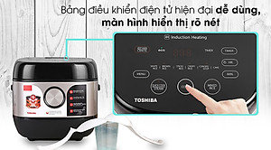 Nồi cơm cao tần Toshiba RC-18IX1PV (1.8 Lít) - Hàng Chính Hãng