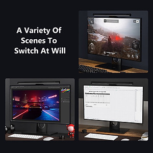 Đèn Treo Màn Hình XIAOMI Ecochain Lymax, Điều Chỉnh Ánh Sáng Bảo Vệ Mắt, Sử Dụng Cảm Ứng, Đa Chế Độ Ánh Sáng - Hàng Chính Hãng