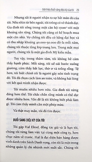 Sách Buổi Sáng Diệu Kỳ Dành Cho Người Bán Hàng
