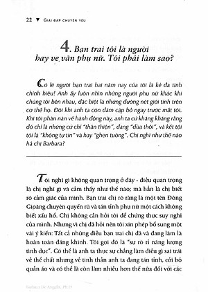 Sách Giải Đáp Chuyện Yêu