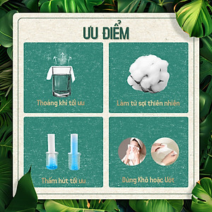 Khăn vải khô đa năng LAMY dạng túi rút 200 tờ không mùi không cồn không paraben