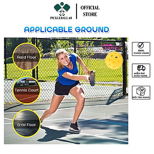 [Hoả tốc] Vợt pickleball Carbon T700 cao cấp phù hợp cho mọi người - Tặng kèm 2 trái banh Pickleball