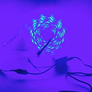 Bộ đèn Led dây dán RGB  trang trí phòng, quay tiktok, chụp ảnh, quay video đẹp lung linh dài 5m kèm remote điều khiển - Hàng chính hãng