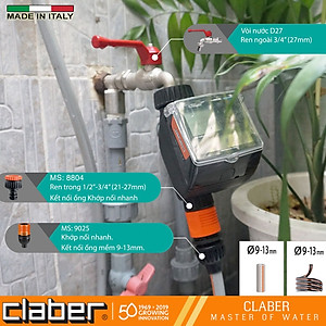 Khớp nối nhanh 9-13mm Claber 9025