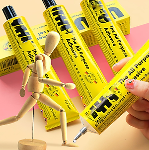 Keo Đa Năng NAVIVU Dán Vải, Mô Hình, Da, Kim Loại - Keo Trong Suốt, Mềm Dẻo