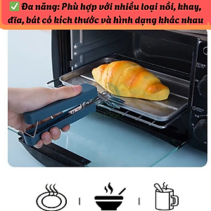 Kẹp Gắp Nồi Chống Nóng Đa Năng- Kẹp Gắp Đồ Nóng Thông Minh- Kẹp Gắp Nồi/Bát Chịu Nhiệt- Kẹp Gắp Khay Nướng Chống Trượt- Kẹp Gắp Đồ Nhà Bếp An Toàn
