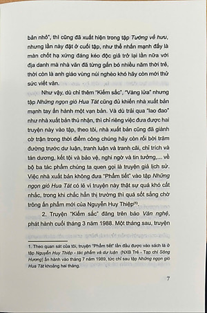 Sách - Những ngọn gió Hua Tát (Nguyễn Huy Thiệp) (Việt Nam Danh Tác) (Nhã Nam Official)