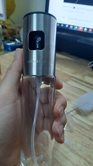 Bình xịt dầu Lock&Lock 100ml kèm phểu và cọ rửa - CKO109