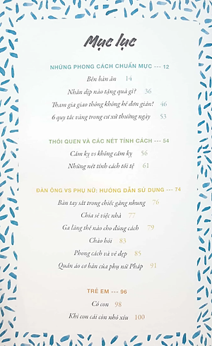 Sách Thanh Lịch Như Người Pháp Hiếu Khách Như Người Việt