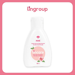 Dung dịch vệ sinh phụ nữ và cốc nguyệt san Lincare Rose