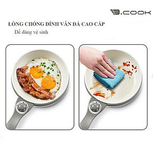 Nồi điện đa năng Bcook BC03 Có khay hấp - Hàng chính hãng