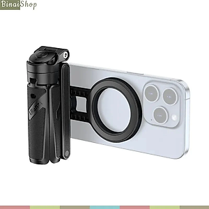Ulanzi JJ03 - Tripod Đa Năng 3 Trong 1, Vòng Nam Châm MagSafe, Bluetooth Remote Và Xoay 360 Độ Cho Điện Thoại - Hàng chính hãng