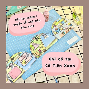 Bộ Tranh Tương Tác Cô Tiên Xanh - Nuôi Mèo