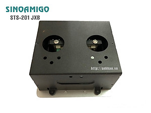 Hộp ổ cắm điện âm bàn Sinoamigo STS-201JXB màu bạc, thiết kế đa năng, nhỏ gọn - Hàng nhập khẩu chính hãng